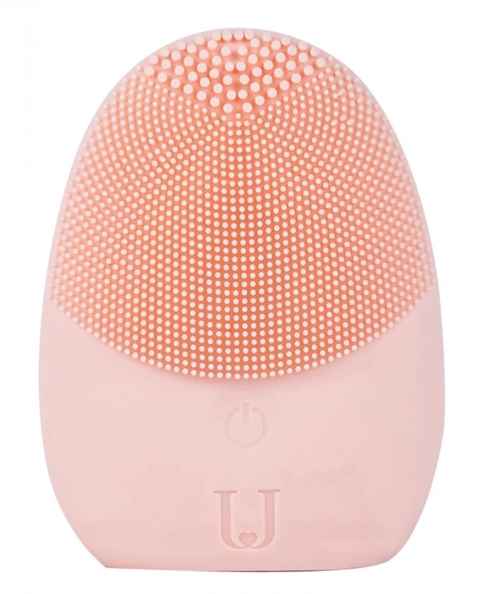 Аппарат для ультразвуковой чистки лица Jordan & Judy Electric Facial Cleanser NV0001, розовый
