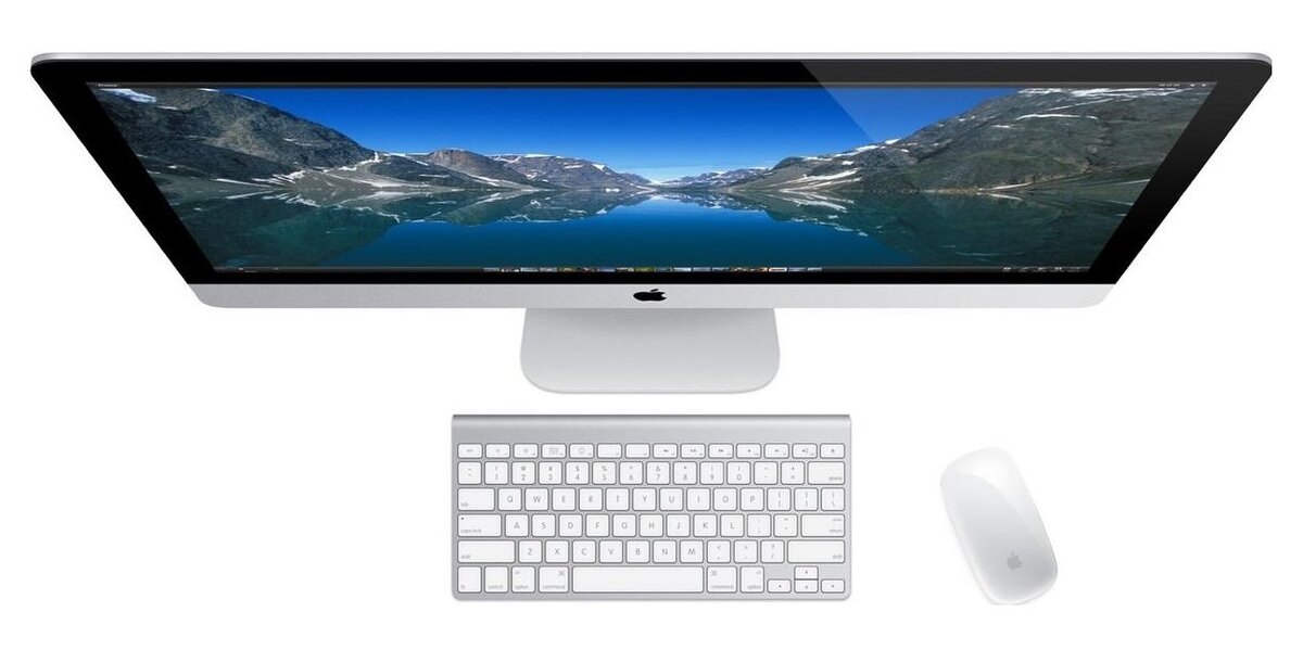 Отключить экран imac при внешнем мониторе