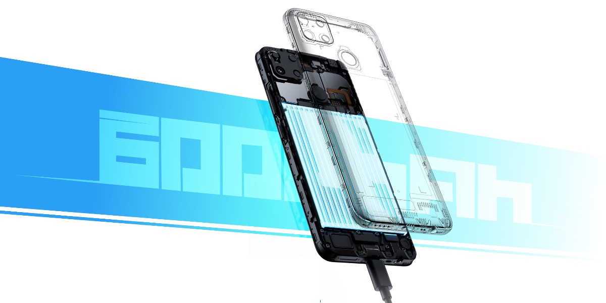 Смартфон Realme C25s 4/64Gb Blue (RMX3195)